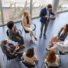 Image of Round table people