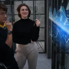 screenshot of the first page of Image of a woman looking at the screen
